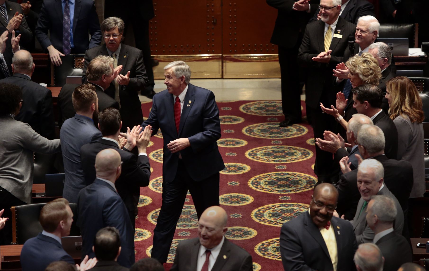 Missouri governor outlines budget in State of the State speech